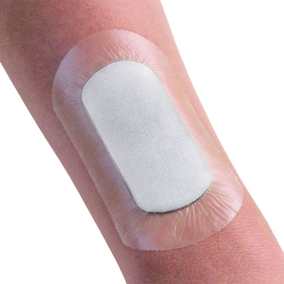 Cutiflex Med Wundverband 10 x 8 cm - Folienverband mit Wundkissen, 50 Stück (SSB-fähig)