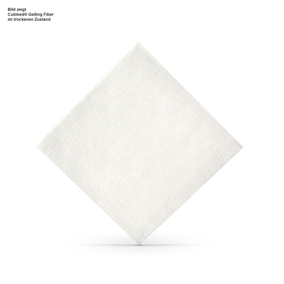 Cutimed Gelling Fiber - Hydrofaserverband als Kompresse, Gel bildend bei Wundkontakt (SSB-fähig)