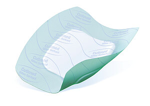 Cutimed Siltec Sorbact B Sacrum - Schaumverband Antimikrobiell und Hochabsorbierend (SSB-fähig)