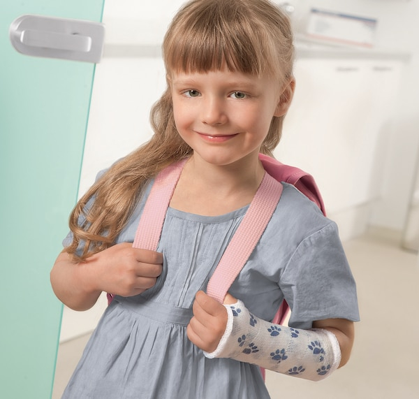 Delta-Cast Prints - Synthetischer, glasfaserfreier Stützverband mit bunten Motiven (SSB-fähig)