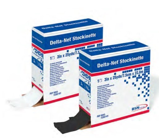 Delta-Net Stockinette - Synth. Trikotschlauchverband zur Unterpolsterung (SSB-fähig)