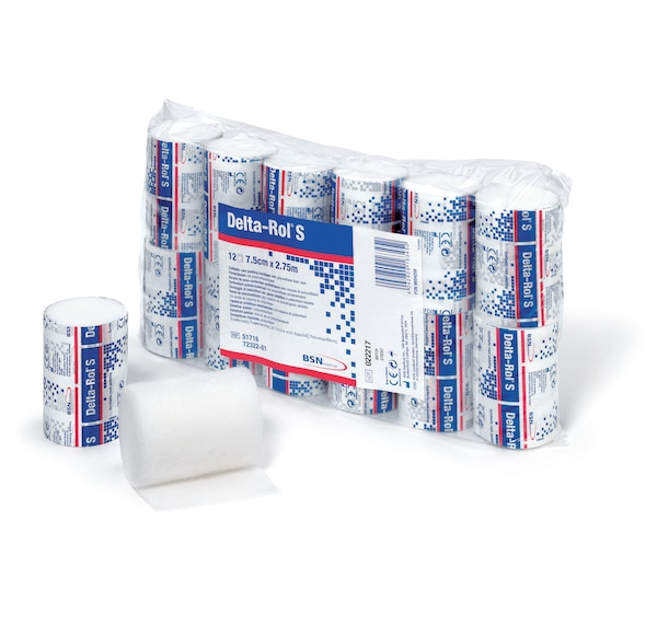 Delta-rol S Polsterwattebinden - Zur Unterpolsterung von Starr- und Stützverbänden (SSB-fähig)