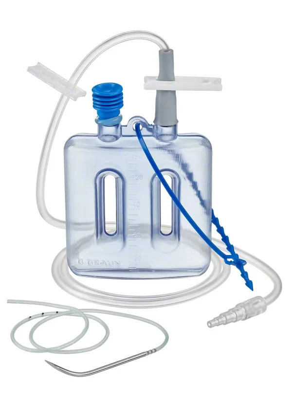 Drainobag 150 Komplett Sets - Hochvakuum-Wunddrainage-Drainagesystem + Verbindungsschlauch (SSB-fähig)