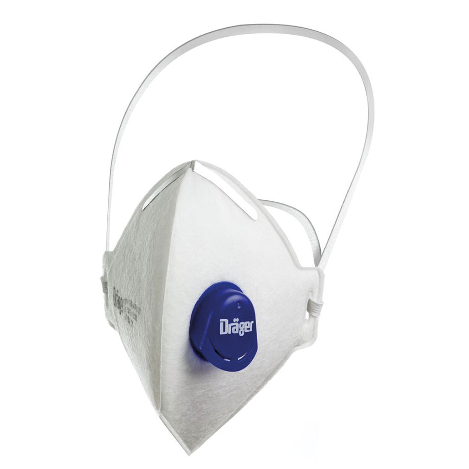 Dräger Atemschutzmaske X-plore 1730 V FFP3 NR D mit CoolMAX Ausatemventil