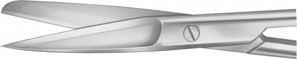 Durotip Chirurgische Schere, gerade - Hartmetall, standard, spitz/stumpf, 14,5 cm