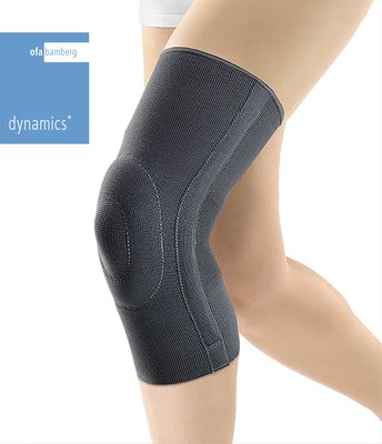 Dynamics Kniebandage - Komprimierende Wirkung mit seitlichen Verstärkungselementen (SSB-fähig)
