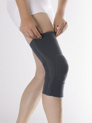 Dynamics Kniebandage - Komprimierende Wirkung mit seitlichen Verstärkungselementen (SSB-fähig)