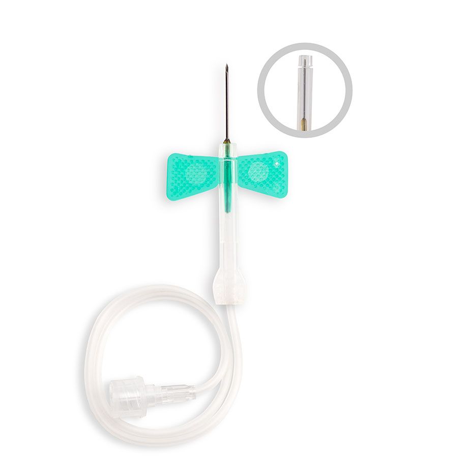 Ecoflo safety Perfusionsbesteck - Kanüle mit Präzisionsschliff