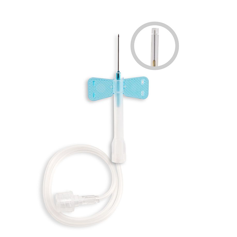 Ecoflo safety Perfusionsbesteck - Kanüle mit Präzisionsschliff