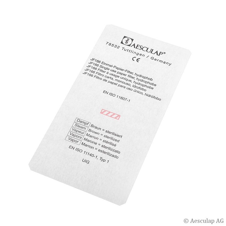 Einmal-Papierfilter für Klein/Vario-Set Container - 118 x 235 mm