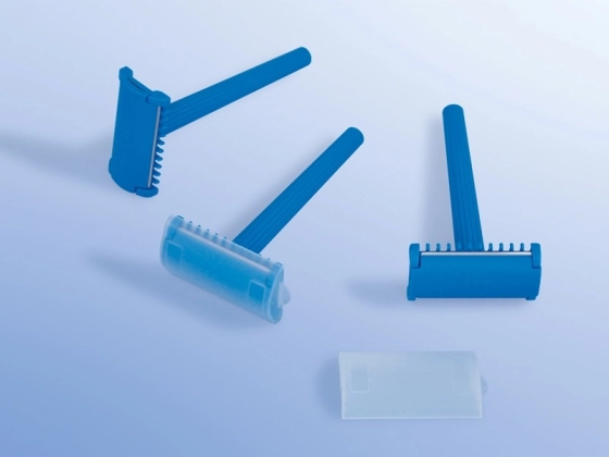 Einmalrasierer, steril - Mit rostfreier Klinge und Klingenschutz, 200 Stück