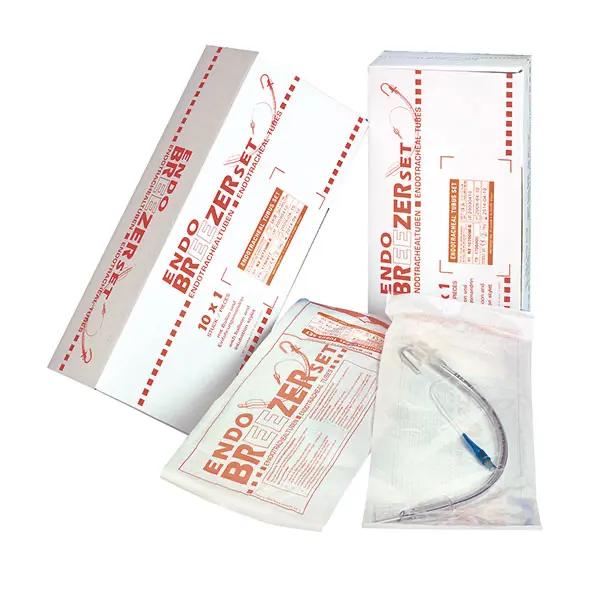 Endo Breezer Set - Endotrachealtuben Set mit Einweg-Einführungsmandrin und Blockerspritze