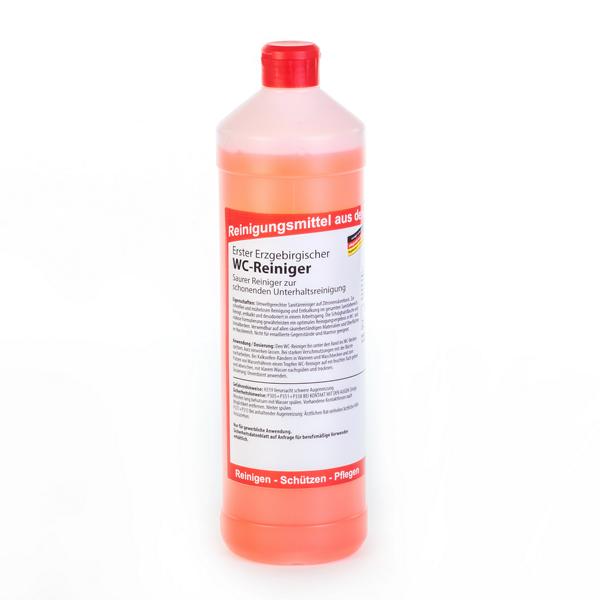 Erster Erzgebirgischer WC-Reiniger 1 L - Sanitärreiniger auf Zitronensäurebasis
