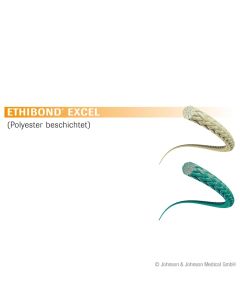 Ethibond Excel - grün geflochtenes, nicht resorbierbares Nahtmaterial (SSB-fähig)