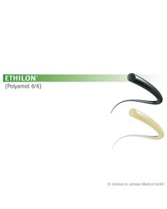 Ethilon - schwarz monofil, nicht resorbierbares Nahtmaterial (SSB-fähig)