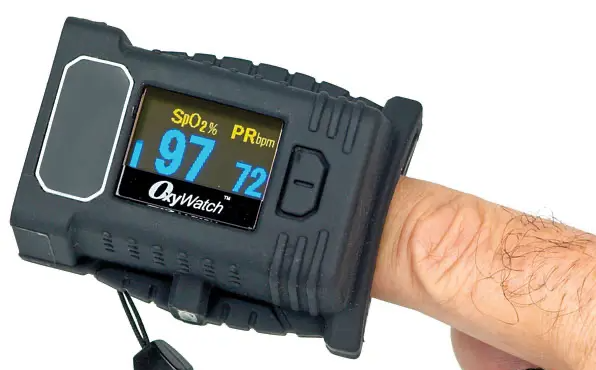 Extreme Pulsoximeter - Robust für den Outdoor-Bereich