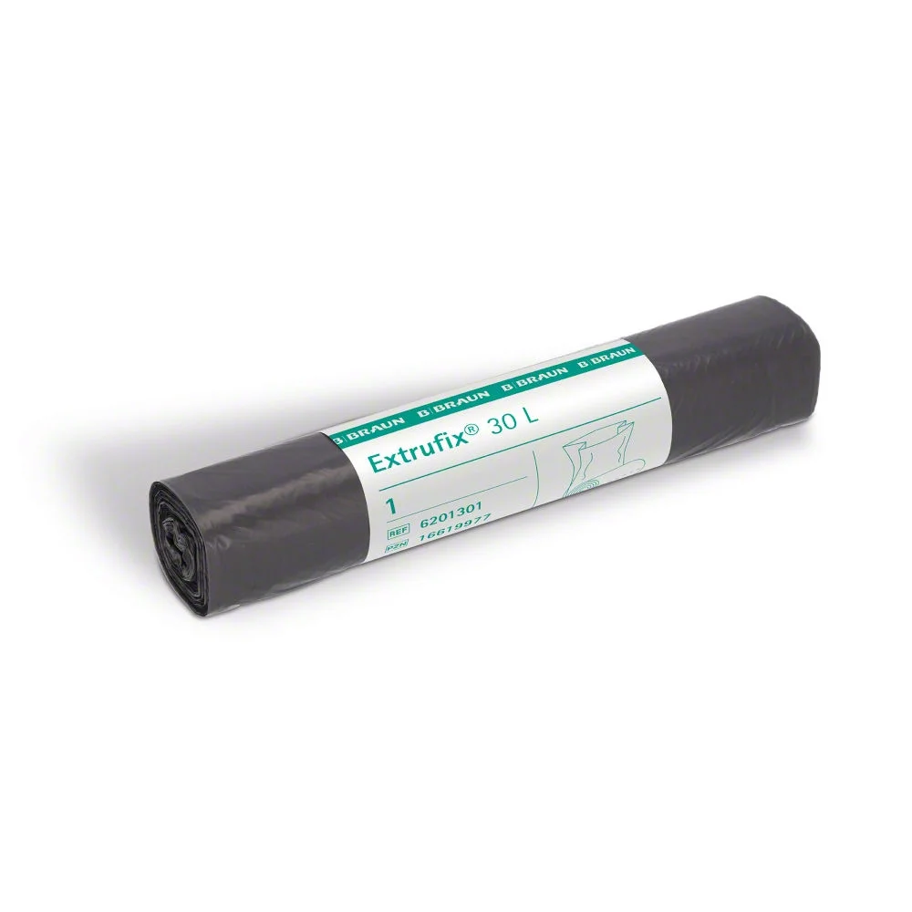 Extrufix Abfallbeutel - Grau, Blickdicht auf Endlosrolle