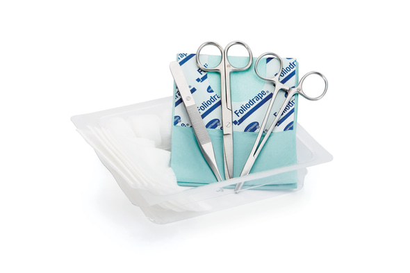 Foliodrape CombiSet Chirurgisches Naht-Set I - 8 Sets