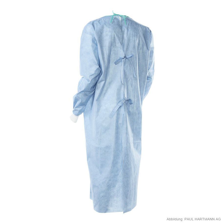 Foliodress gown Protect Basic OP-Bindemantel steril 