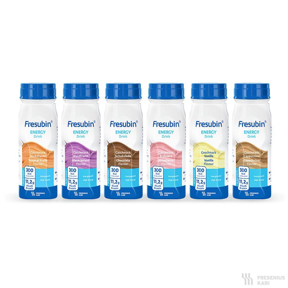Fresubin energy Drink - Ballaststofffreie Trink- und Sondennahrung, 6 x 4 x 200 ml