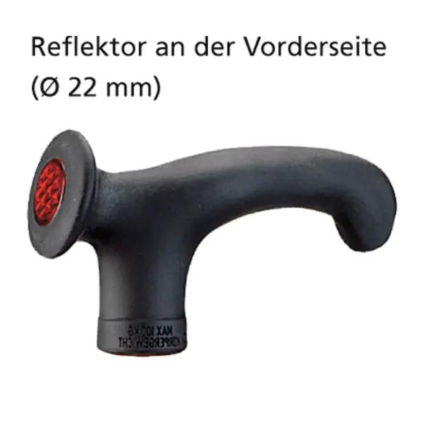 Gehstock anatomisch - Speziell geformter Handgriff für ein sicheres, ermüdungsfreies Gehen