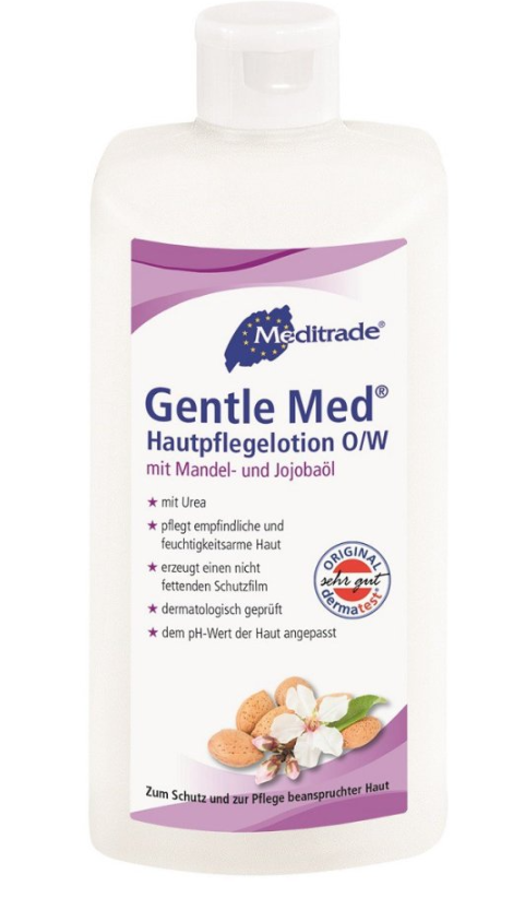 Gentle Med Hautpflegelotion - Mit Mandel- und Jojobaöl und Urea für beanspruchte Haut 