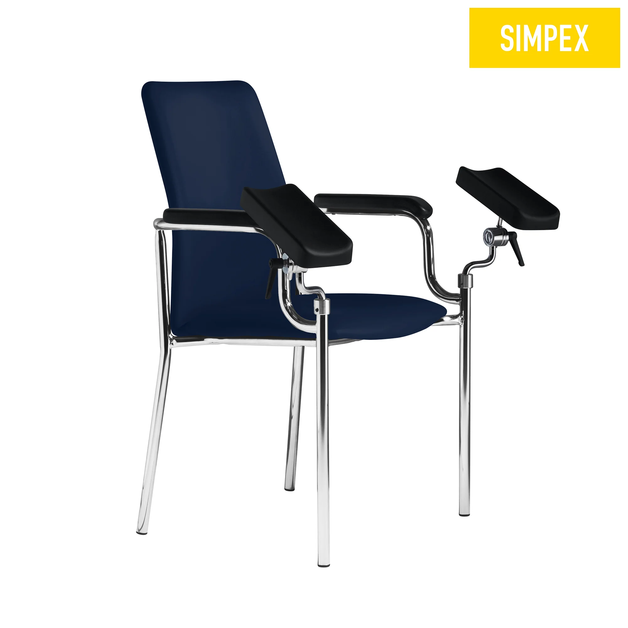 HAEMO-SECUR Vario - Blutentnahme-, Infusions- und Verbandstuhl