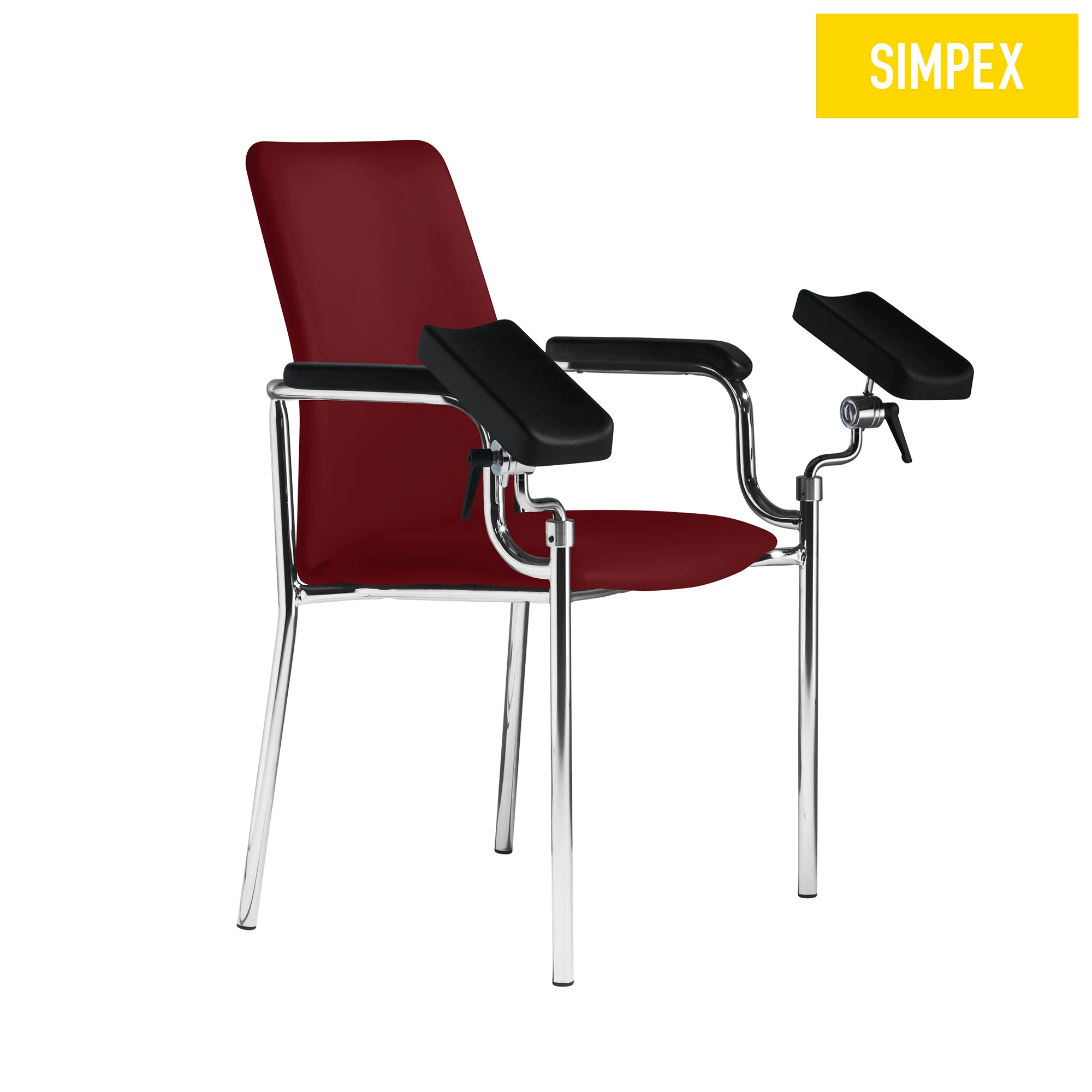 HAEMO-SECUR Vario - Blutentnahme-, Infusions- und Verbandstuhl