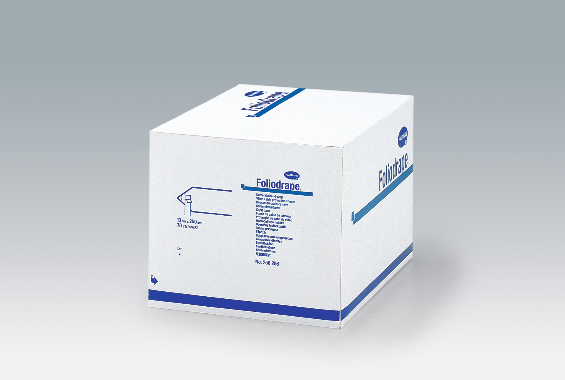 Hartmann Foliodrape Kamerakabel-Bezüge - 20 Stück 13 x 250 cm 