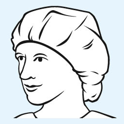 Hartmann Foliodress Cap Comfort Universal - Atmungsaktive OP-Hauben