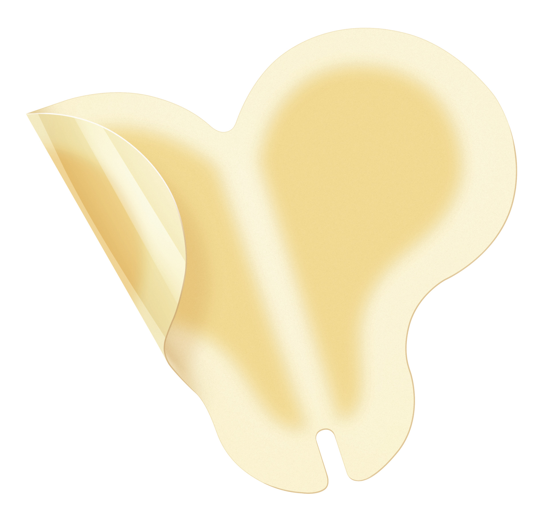 Hartmann Hydrocoll Classic Sacral - Hydrokollid-Verband für feuchte Wundbehandlung