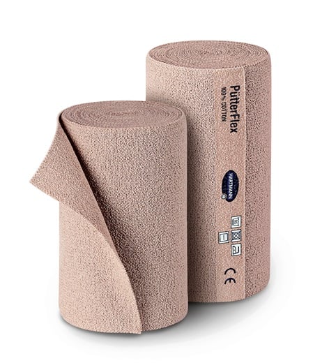 Hartmann PütterFlex Duo - Bi-elastische Kurzzugbinden in der Doppelpackung (SSB-fähig)