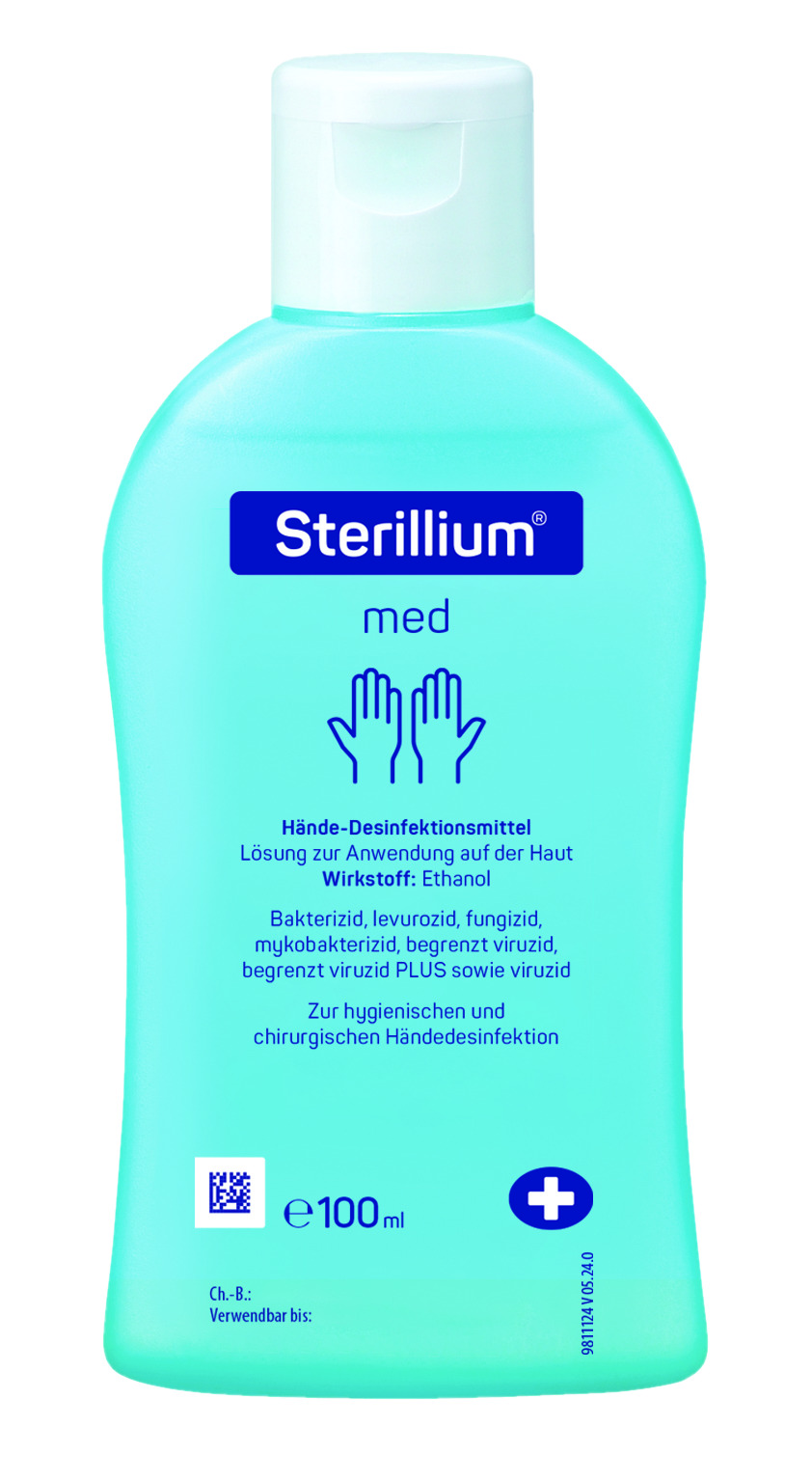 Hartmann Sterillium med - Ethanolisches Präparat ohne Farb- und Parfümstoffe