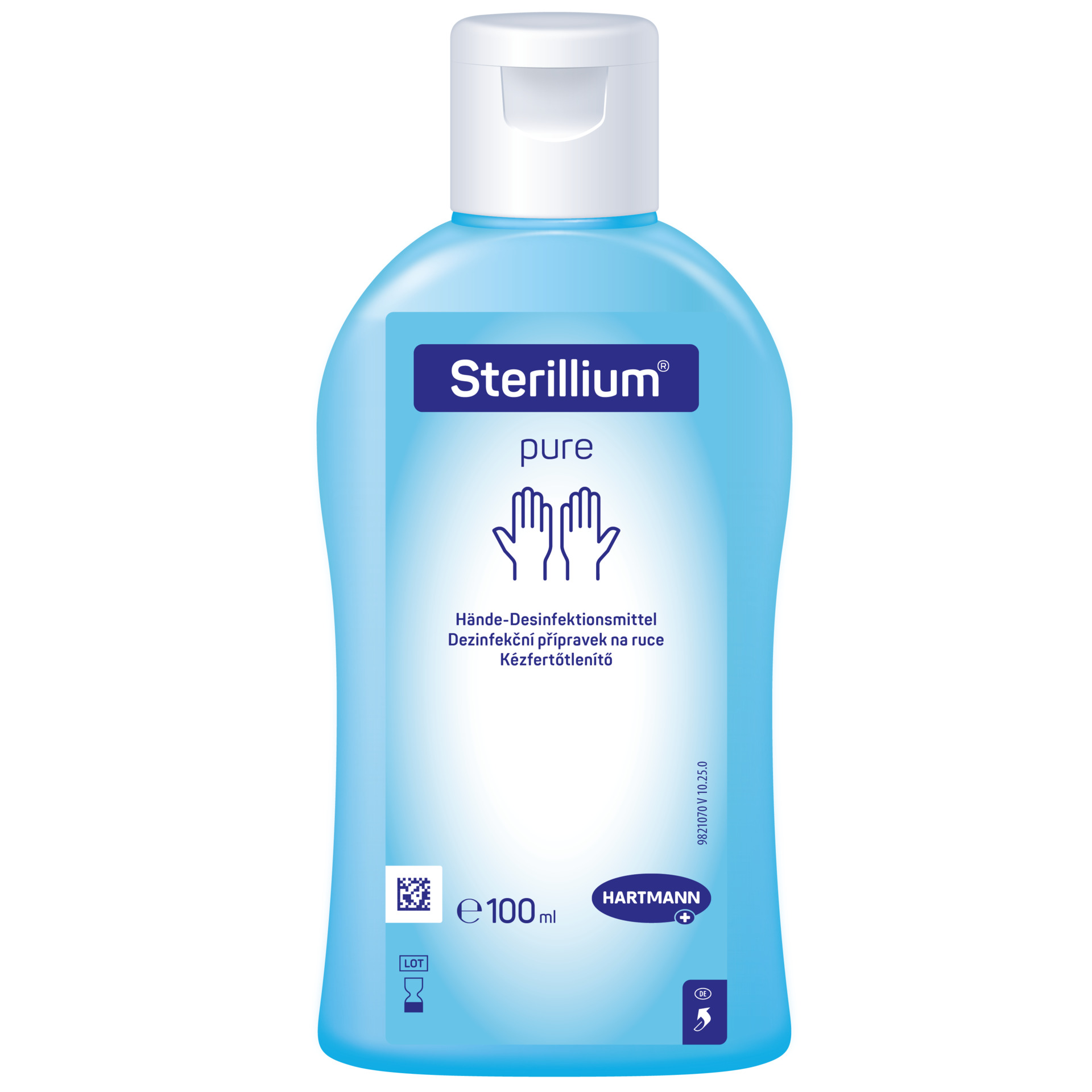 Hartmann Sterillium pure - Hände-Desinfektionsmittel Ohne Farb- und Parfümstoffe