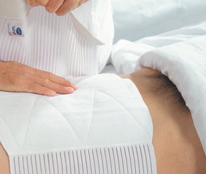 Hartmann Verba - Postoperativer Stützverband mit einem 25 cm breiten Klettverschluss (SSB-fähig)