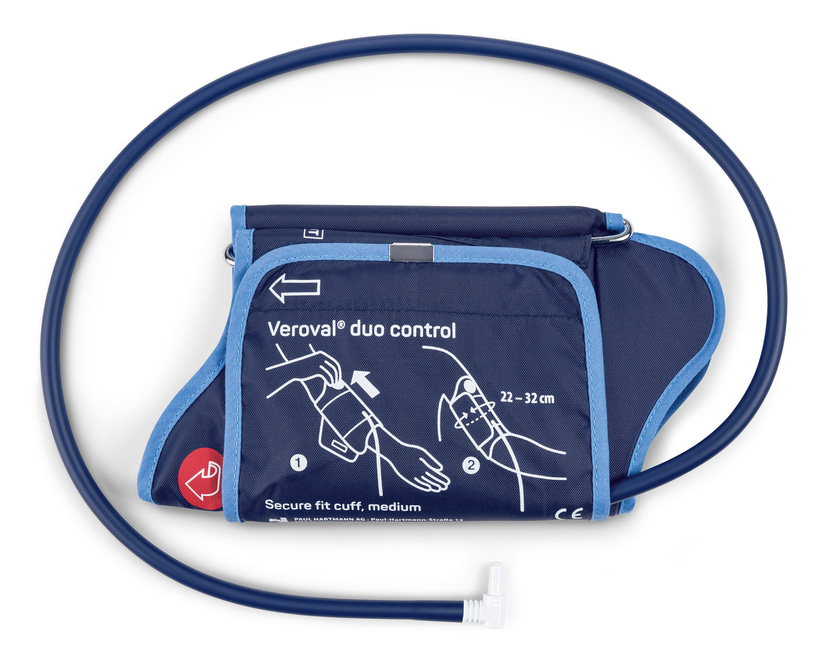 Hartmann Veroval duo control Manschetten - Zugbügelmanschette mit ergonomischer Passform 