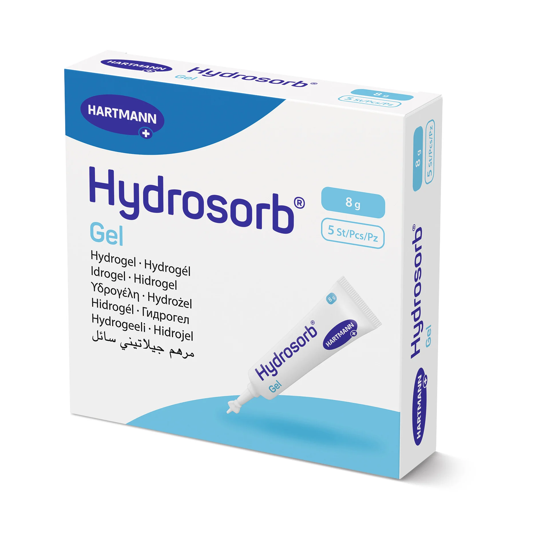 Hydrosorb Gel - Amorphes Hydrogel in Tuben zur feuchten Wundbehandlung (SSB-fähig)