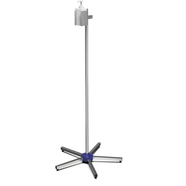Hygienestation Light - mit Halterung für Desinfektionsmittel 1000 ml, pflegeleicht, stabil
