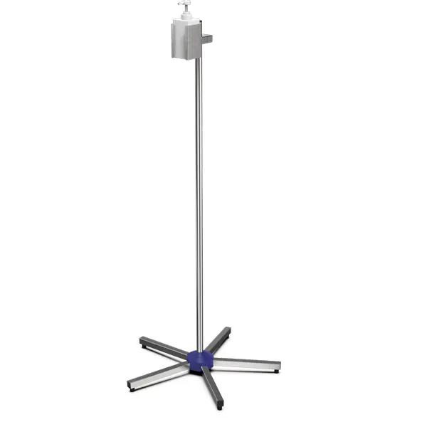 Hygienestation Light - Ständer inkl. Halterung für Desinfektionsmittel, aus Edelstahl