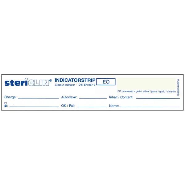 Indikator Einlegestreifen aus Pappe - Format: 150 x 30 mm
