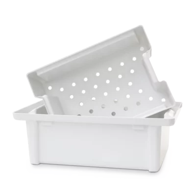 Instrumentenwanne - Mit Deckel und Griffmulden zur sicheren Handhabung