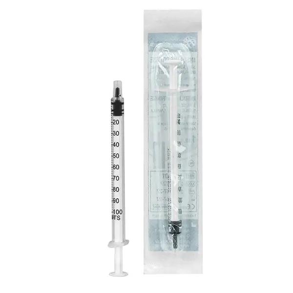 Insulinspritzen 1 ml / Teilung U 100 - Ohne Kanüle