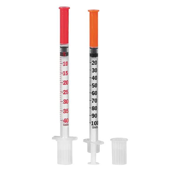 Insulinspritzen Microfine Plus - Mit eingeschweißter Kanüle, 3-Teilig