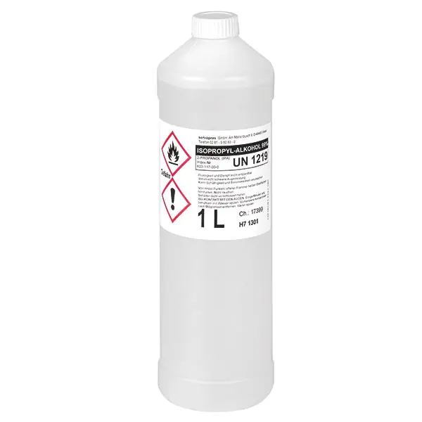 Isopropyl-Alkohol - 99%-ig konzentriert, entspricht DIN-Norm/DAC, hohe Reinheit