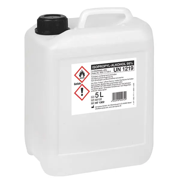 Isopropyl-Alkohol - 99%-ig konzentriert, entspricht DIN-Norm/DAC, hohe Reinheit