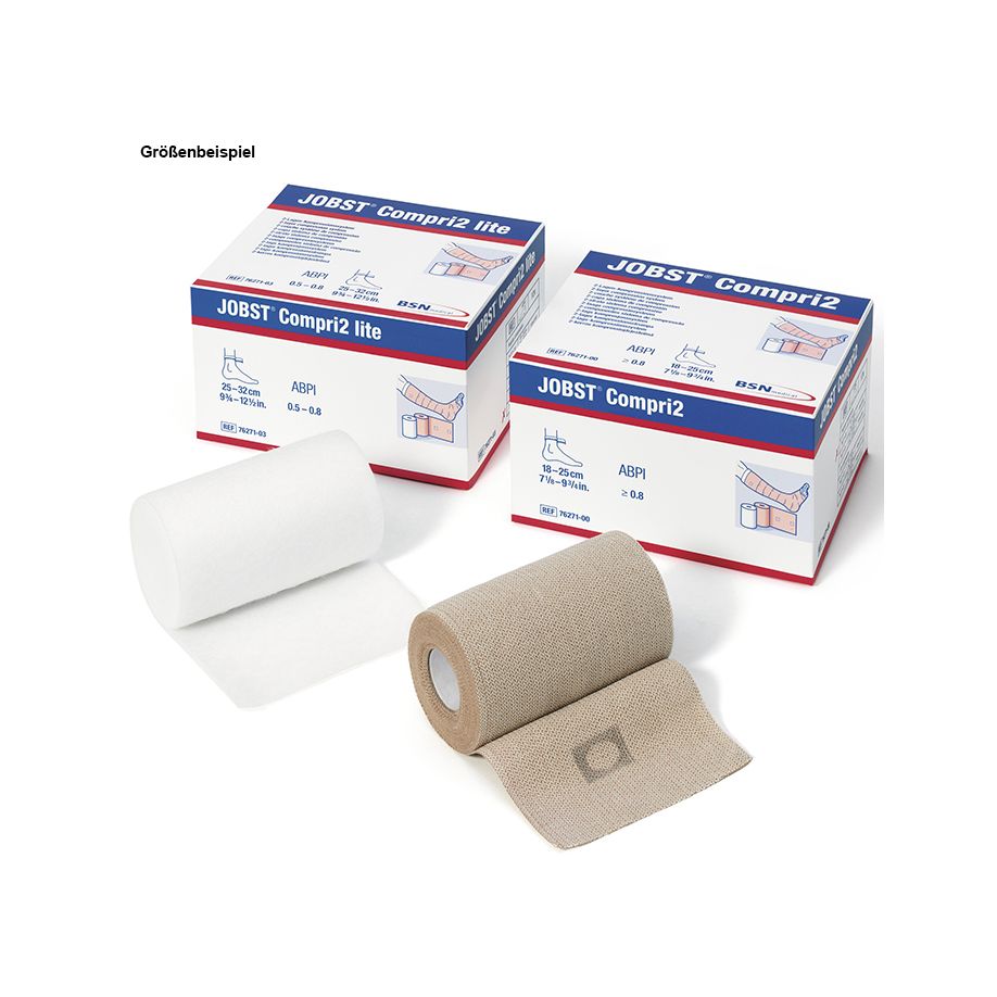 Jobst Compri 2 Kompressionssystem - Zweilagig, Fördert Blutzirkulation, 2 Binden (SSB-fähig)