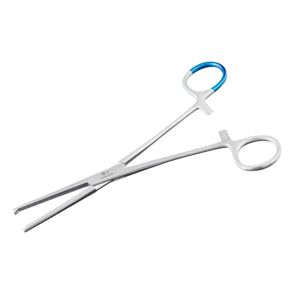 Kocher Arterienklemmen - Gerade, 1x2 Zähne, Länge 14,5 cm, Zum Einmalgebrauch