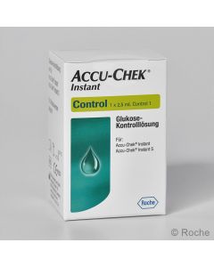 Kontrolllösung für Accu-Chek Instant Set - Blutzuckermessgerät