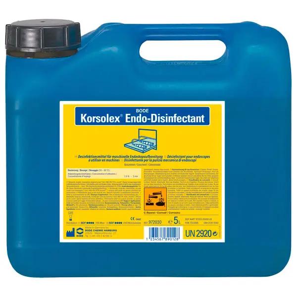 Korsolex Endo-Disinfectant - Desinfektionsmittel für die chemotherm. Endoskopaufbereitung