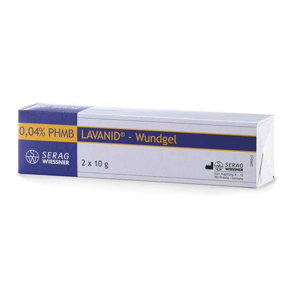 LAVANID Wundgel - Schmerzlindernd, Antimikrobiell, Förderung der Zellregeneration